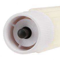 Produkt Świece LED w sztyfcie z timerem, żłobkowane, kremowe 24,5cm 4 sztuki