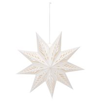 Produkt Dekoracja świąteczna LED Gwiazda Bożonarodzeniowa do powieszenia, ciepła biel, do wnętrz, 38 cm
