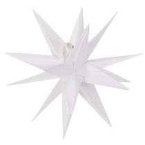 Produkt Dekoracyjna gwiazda LED, ciepła biel, zewnętrzna, z timerem, 40 cm