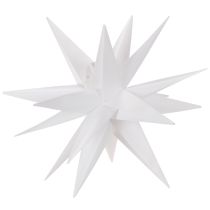 Produkt Gwiazda świąteczna LED, ciepła, biała, z timerem, zewnętrzna, 60 cm
