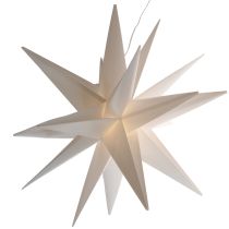 Produkt Gwiazda świąteczna LED, ciepła, biała, z timerem, zewnętrzna, 60 cm