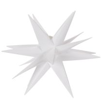 Produkt Gwiazda świąteczna LED, ciepła, biała, z timerem, zewnętrzna, 60 cm