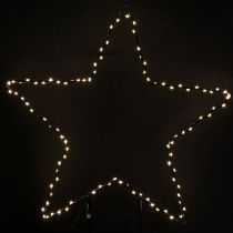 Produkt Gwiazda stojąca LED 150 Micro LED ciepła biel metalowa Ø58cm