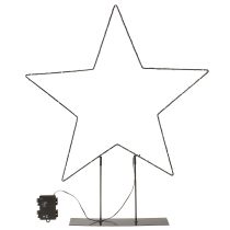 Produkt Gwiazda stojąca LED 150 Micro LED ciepła biel metalowa Ø58cm
