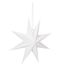 Produkt Gwiazda wisząca LED z timerem, ciepła biel, ogrodowa, 38 cm