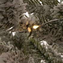 Produkt Sztuczna choinka ze śniegiem w worku jutowym, 40 diod LED, do użytku wewnątrz, 85 cm