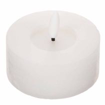 Produkt Podgrzewacze LED XL, biały, prawdziwy wosk, z timerem, ciepła biel, 6 cm, 2 szt.