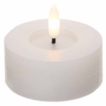 Produkt Podgrzewacze LED XL, biały, prawdziwy wosk, z timerem, ciepła biel, 6 cm, 2 szt.