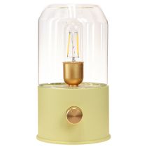Produkt Lampa stołowa LED retro lampa stołowa ciepła biel zielona wys. 19,5 cm