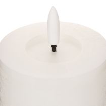 Produkt Świeca słupkowa LED, migocząca, z timerem, Ø7cm, 12cm