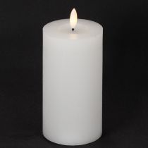 Produkt Świeca słupkowa LED, migocząca, z timerem, Ø7cm, 16cm