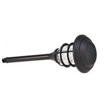 Produkt Latarka LED Solarna latarka ogrodowa Czarna Ciepła Biała W42cm