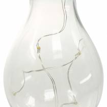 Produkt Dekoracja ogrodowa słoneczna żarówka LED ciepła biel W15cm 5szt