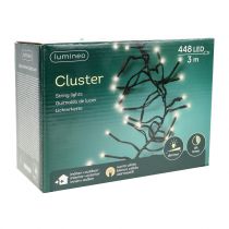 Produkt Łańcuch świetlny LED czarny, ciepły biały 448 na zewnątrz 3m