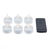 Produkt Podgrzewacze LED świeczki herbaciane z pilotem Ø3,5cm 6 szt