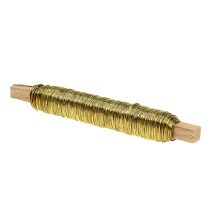 Ozdobny drut emaliowany do owijania drutu złoty 0,50 mm 50 m 100 g