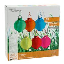 Produkt Lampion LED z solarem 20cm czerwony