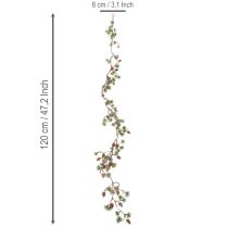 Produkt Sztuczna girlanda modrzewiowa z szyszkami i igłami, 120 cm
