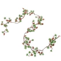 Produkt Sztuczna girlanda modrzewiowa z szyszkami i igłami, 120 cm