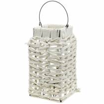 Produkt Wiszący lampion, letnia dekoracja, lampion, makrama H35,5cm W19cm