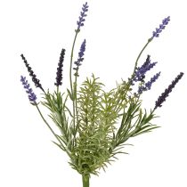 Produkt Dekoracja Lawendowa Sztuczny Bukiet Sztucznych Roślin Fioletowy 36cm