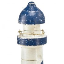 Produkt Latarnia Morska Dekoracja stołu niebiesko-biała Ø10,5cm W28,5cm