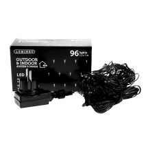 Produkt Siatka świetlna LED 1,3 x 1m 96 do zewnętrznej ciepłej bieli