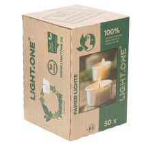 Produkt Podgrzewacze w papierowej kopercie na okazje świąteczne i nastrojowe chwile. Podgrzewacze One 4cm 50szt.