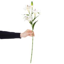 Produkt Sztuczny kwiat lilii, realistyczna replika, trwała dekoracja do pomieszczeń mieszkalnych, 66 cm, 2 sztuki