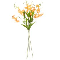 Produkt Sztuczne lilie, dekoracja na wesela i imprezy, 77cm, 4 sztuki