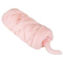 Produkt Lunte Pink Wool Lunte Natural Wool Wodoodporna, trwała w kolorze 5 cm 10 m
