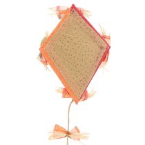 Produkt Zabawny dekoracyjny smok do zawieszenia pomarańczowy 18×26cm 2szt