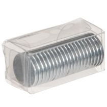 Produkt Okrągły dysk magnetyczny do świeczników i tacek metalowych, 1cm, 20 szt.