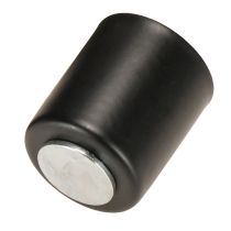 Produkt Magnetyczny świecznik, metal czarny, wys. 3 cm, 4 sztuki