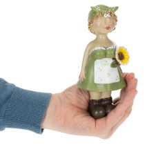 Produkt Dekoracyjne figurki pary rolników, fajna ozdoba do salonu i letniego wnętrza, 17 cm, 2 sztuki