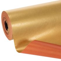 Produkt Rolka papieru do mankietów, złoto/czerwona, 25 cm x 100 m, artykuły florystyczne