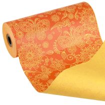 Produkt Papier do mankietów Pomarańczowy Żółty Lato 25cm 100m