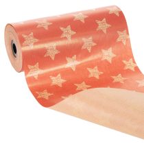 Produkt Papier do mankietów z gwiazdkami, rolka na artykuły florystyczne, 25 cm x 100 m