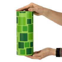 Produkt Papier do mankietów do bukietów kwiatowych w mozaikowym wzorze, 25 cm x 100 m