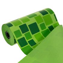 Produkt Papier do mankietów do bukietów kwiatowych w mozaikowym wzorze, 25 cm x 100 m