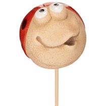 Produkt Patyczki ogrodowe Biedronki, dekoracyjny element dekoracyjny do ogrodu, 25 cm, 4 sztuki