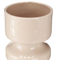 Produkt Wazon metalowy na kwiaty Cappuccino Brown Emalia Ø9cm H17.5cm
