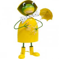 Figura dekoracyjna żaba dekoracja ogrodowa żaba deszczowa metal H35cm