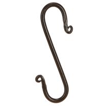 Produkt Haczyk metalowy Haczyk S do dekoracji w kolorze czarnym 8cmx15cm 2szt