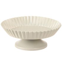 Produkt Metalowa płytka dekoracyjna szara z podstawą metalowa płytka Ø14cm 2 szt.