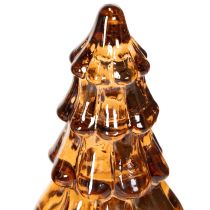Produkt Szklana choinka LED, dekoracja do użytku wewnątrz, zasilana bateriami, 13 cm, 2 sztuki