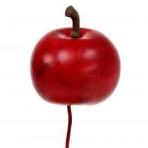 Mini jabłka na drucie Ø3,5cm 48szt