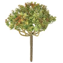 Produkt Miniaturowa sztuczna roślina sukulent zielona z łodygą wys. 23 cm