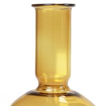 Produkt Mini wazon Wazon z żółtego szkła Wazon ze szkła Ø8cm W16,5cm