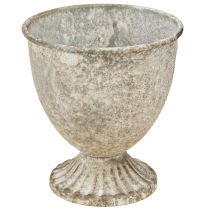 Produkt Miniaturowe wazony dekoracja kielich kubek metalowy antyczny Ø10,5cm 11,5cm 2szt